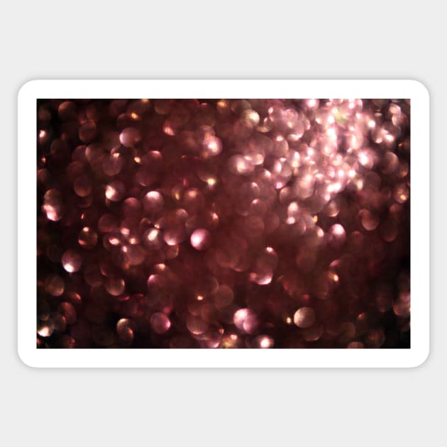 Dark Pink Sparkles Sticker by Eliza-Grace